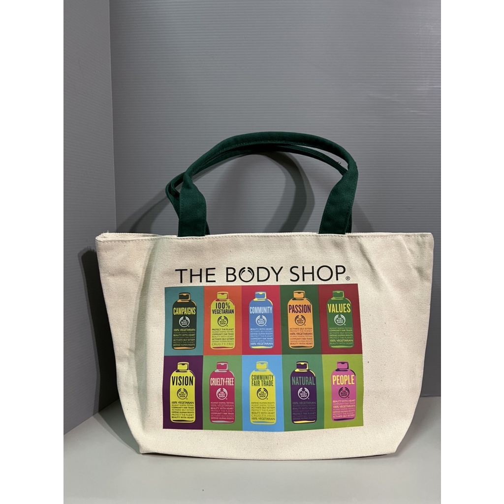 全新【THE BODY SHOP】提袋 手提袋 提袋 環保袋 購物袋