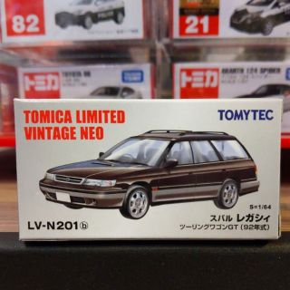 現貨 TOMYTEC TLV Neo 1/64 TLV -N201b Subaru Legacy 黑/灰
