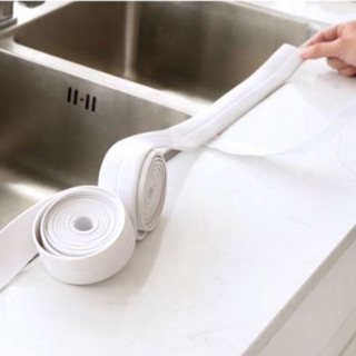 居家用品廚房浴室必備防水防黴膠帶 縫隙貼 自帶膠 防水抗菌防黴 水槽 密封貼 流理臺 浴室 廁所 馬桶