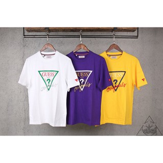 【HYDRA】Guess x Suzy Originals Tee 三角 燙印 立體 秀智 聯名 短T 【GES02】