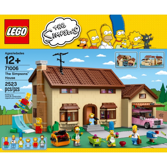 美國百分百【LEGO】樂高 辛普森超市 積木 71006 AF90