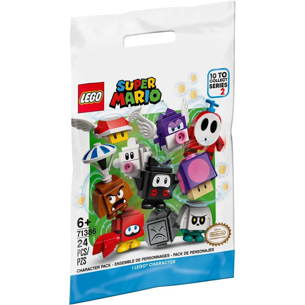 【積木樂園】樂高 LEGO 71386 馬力歐系列 Mario-角色組合包2 一包 隨機出貨