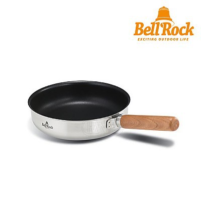 【CampingBar】韓國Bell Rock 24cm平底鍋 煎鍋 露營 野炊 戶外