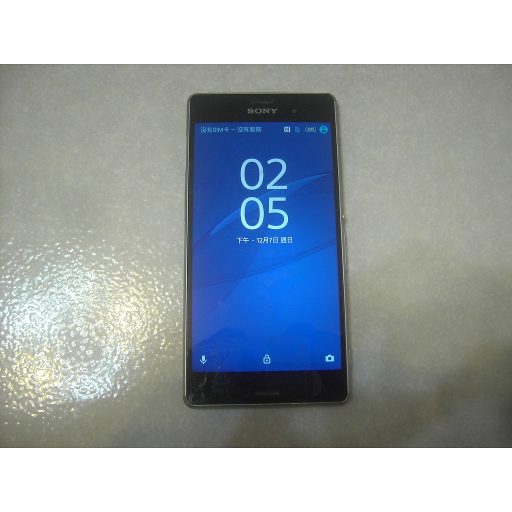 中古二手 SONY XPERIA Z3 D6653 ， 故障機/零件機。