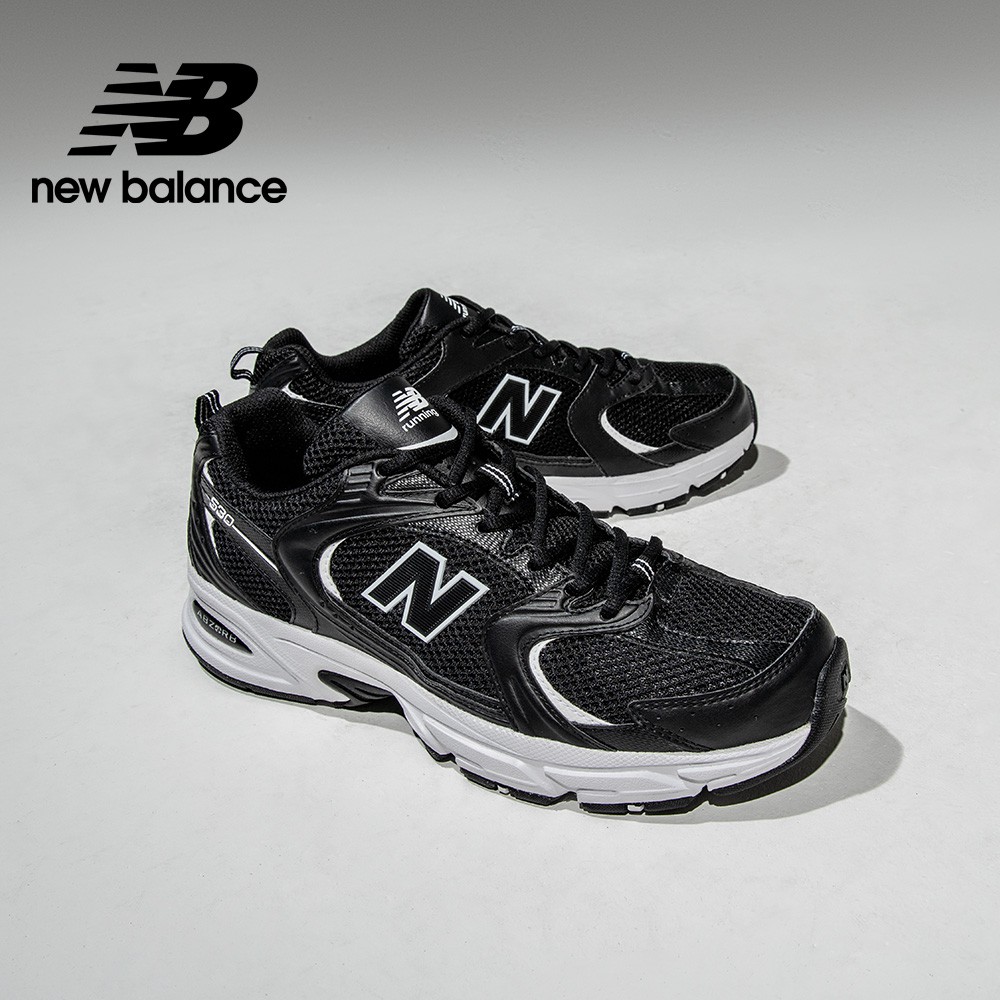 【New Balance】 NB  復古運動鞋_中性_黑色_MR530SD-D楦 530