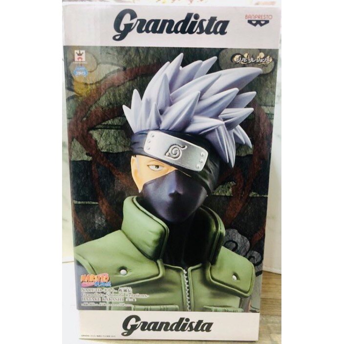 已拆 代理版 火影忍者 GRANDISTA G-ROS GROS 景品 卡卡西 僅拆開拍照無地方擺放故出售 都收盒裡