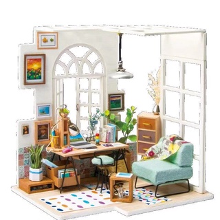 DIY迷你手工模型拼裝小屋