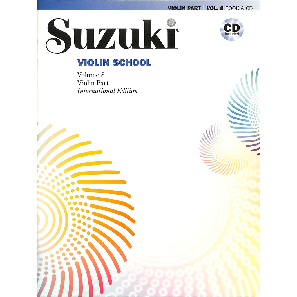 【凱翊︱AF】鈴木 小提琴教本 第8冊（附CD）Suzuki Violin Vol.8 &amp; CD