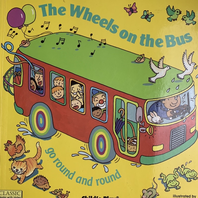 the wheels on the bus！