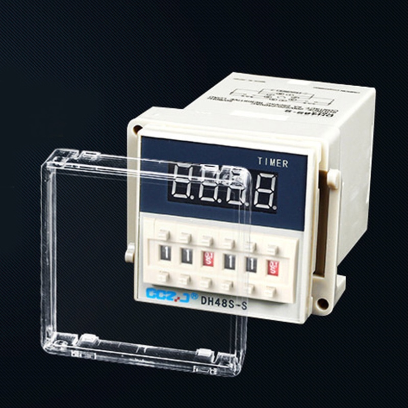 Edb* 12V 24V 220V LCD 可編程電子定時器,用於時間開關繼電器控制器