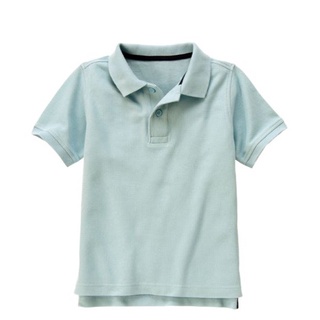 【B& G童裝】正品美國進口GYMBOREE Uniform Polo Shirt藍色短袖polo衫7yrs