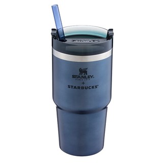 STARBUCKS + STANLEY 星巴克聯名 NB不鏽鋼TOGO冷水杯 20oz Venti 冷水杯 銀河星空藍