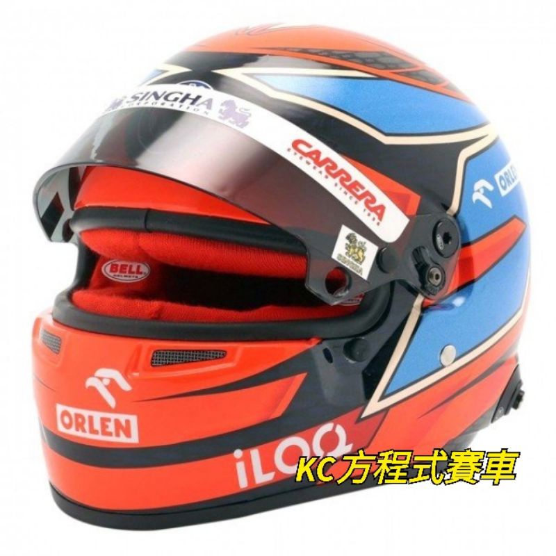 🇫🇮 現貨！2021 Kimi Raikkonen 1:2 Bell 安全帽模型