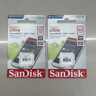 【1】SanDisk microSD UHS-I 64GB SanDisk 記憶卡 64G SanDisk記憶卡32G