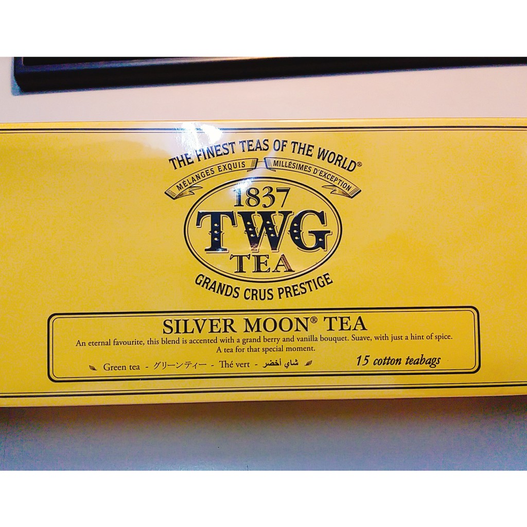 TWG Tea 新加坡原裝貴婦茶  SILVER MOON TEA 銀月綠茶