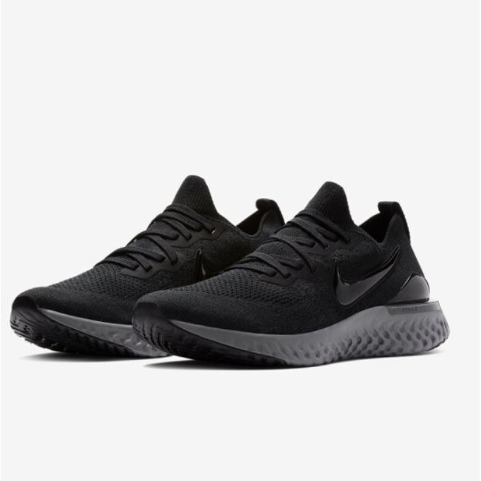 NIKE系列-EPIC REACT FLYKNIT 2 男款黑色運動慢跑鞋-NO.BQ8928001