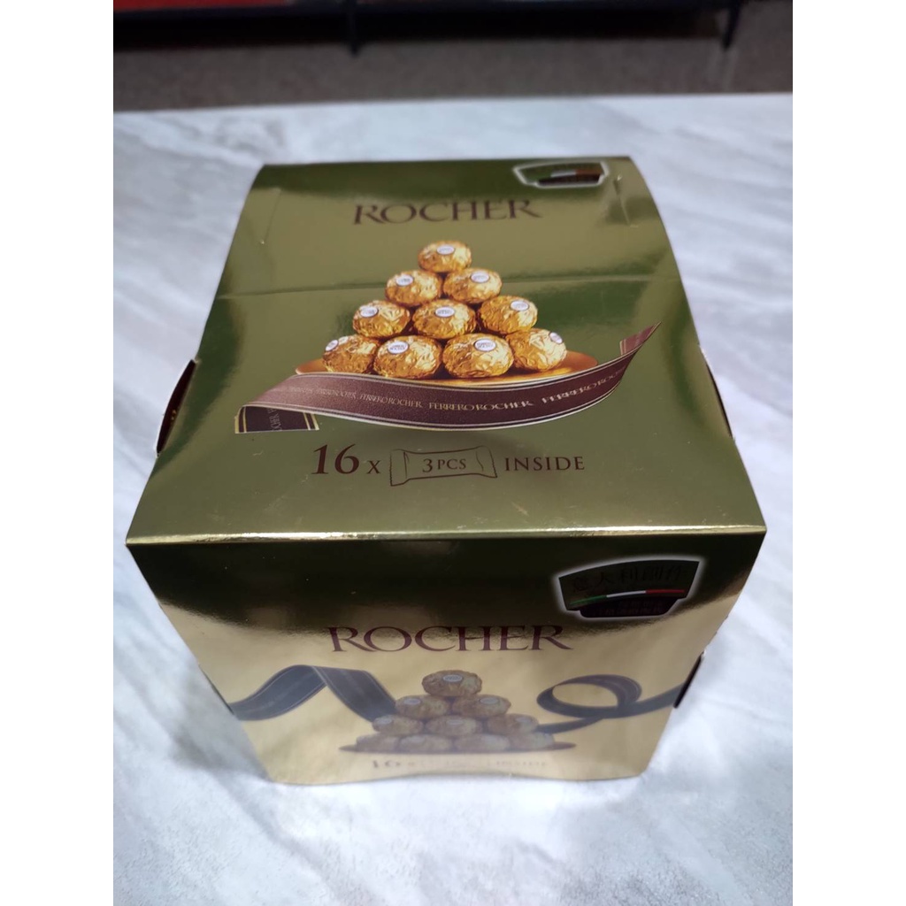 義大利 金莎巧克力 盒裝 全新未拆封 限量 賠錢降價賣 (好市多購入)