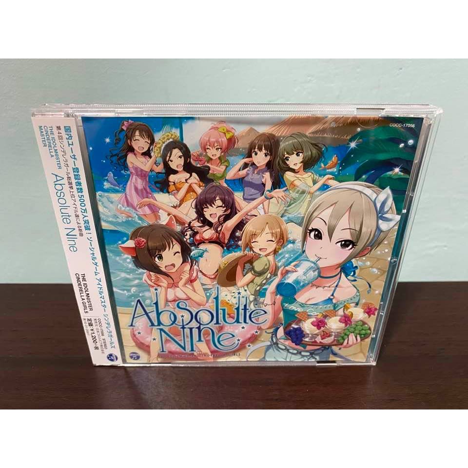 偶像大師灰姑娘女孩日版通常盤cd 高垣楓澀谷凜前川未來一之瀨志希城崎美嘉absolute Nine 蝦皮購物