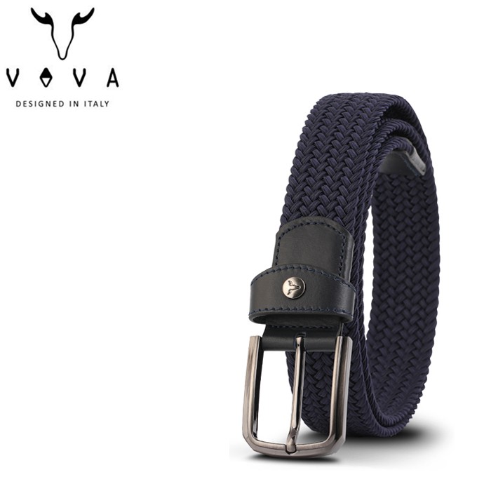 VOVA 穿針式皮帶 彈性編織皮帶 VA011-003 穿孔式皮帶