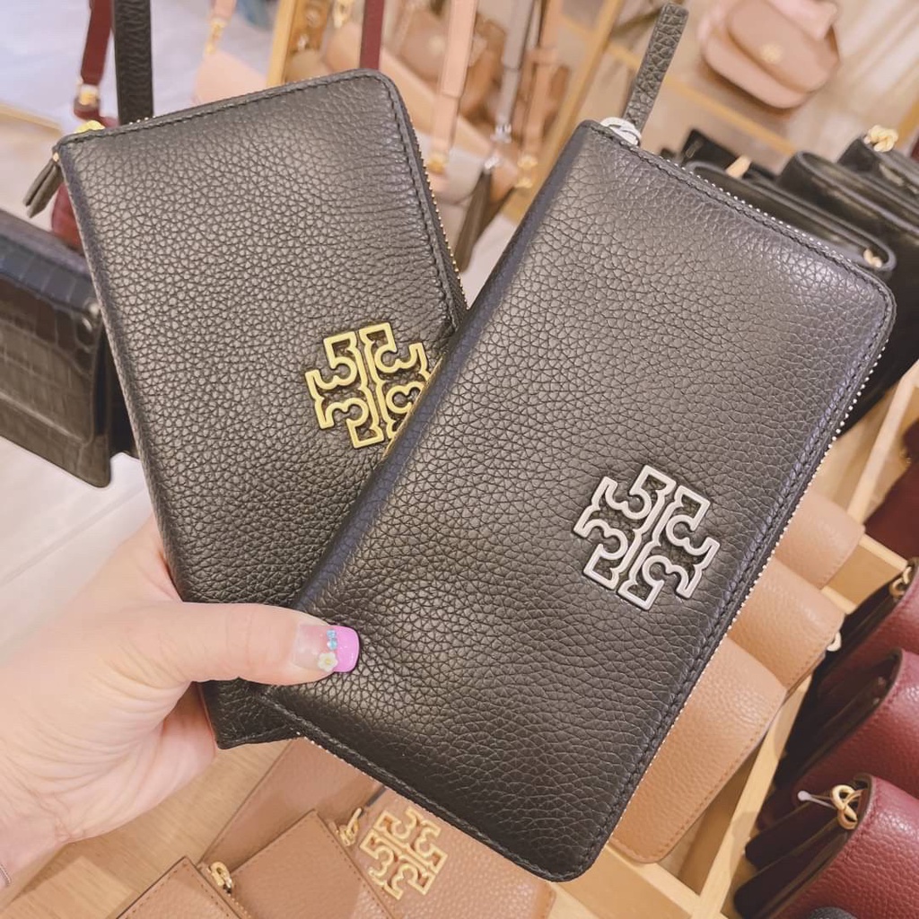 Tory Burch Britten 拉鍊長夾