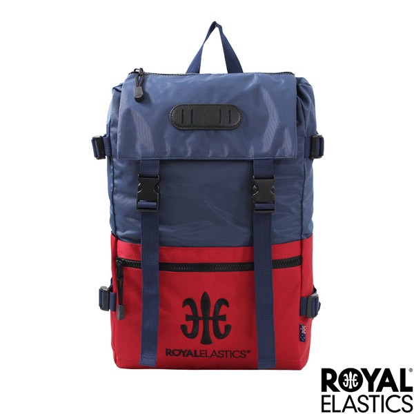 ROYAL 5160801108 藍×紅 27×12×41㎝ Light 輕盈羽量系列，休閒後背包