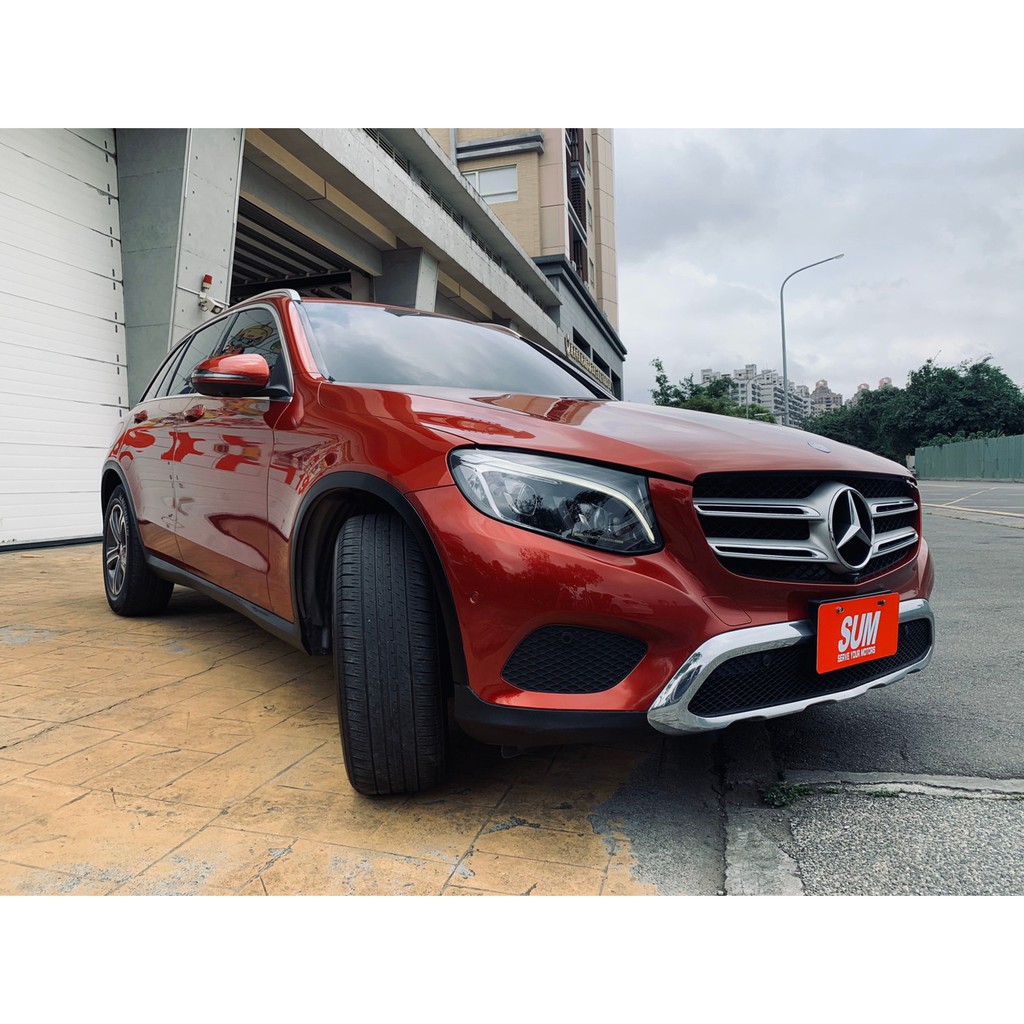 2016 M-Benz GLC250 2.0 紅