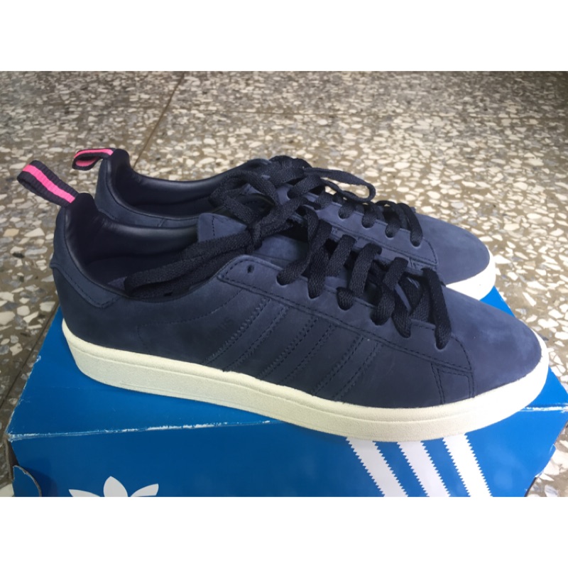 ADIDAS ORIGINALS CAMPUS 藍粉 麂皮 休閒鞋 復古 男女鞋 BZ0066