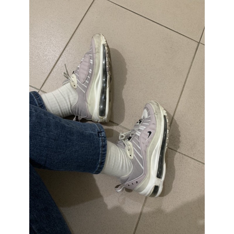 Nike air max98玫瑰淡紫色