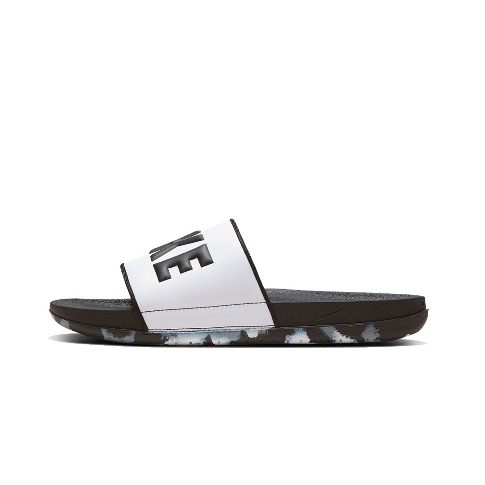 Nike OffCourt Slide Marble 男鞋 拖鞋 黑 迷彩 軟墊 舒適 DA2545001