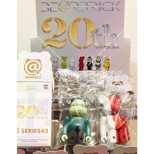 [現貨]BE@RBRICK SERIES 42代 25TH 科學怪人 杜拜國旗 MEDICOM TOY 100%