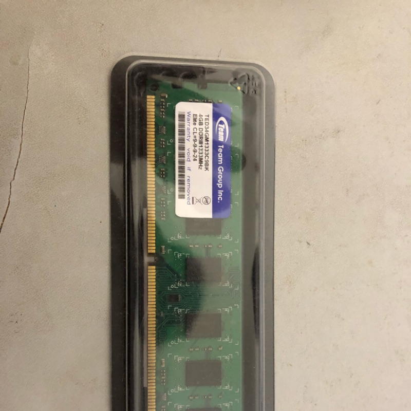 十銓 DDR3 1333 4GB