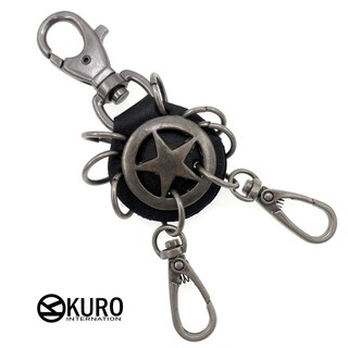 KURO-SHOP 五角星星 鑰匙圈
