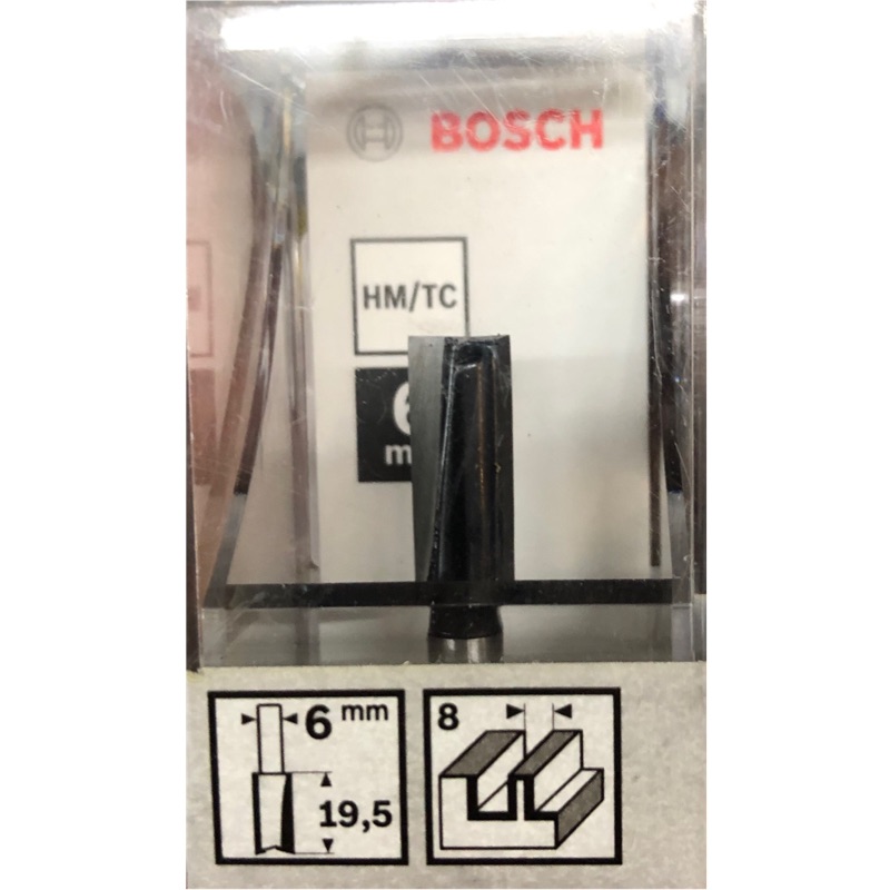 含稅Bosch木工修邊刀6x8x51mm 2608628441-879