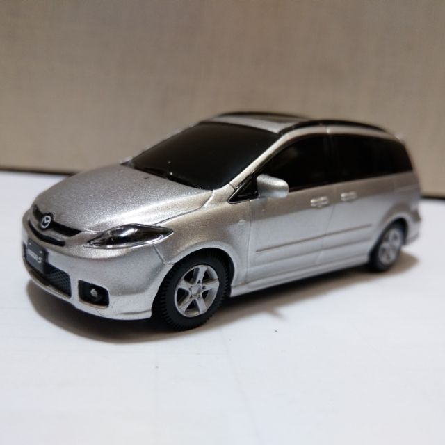 1/43 MAZDA 台灣 馬自達 原廠 mazda5 模型車 迴力車 玩具車 馬五 幸福移動堡壘 瑕疵無盒