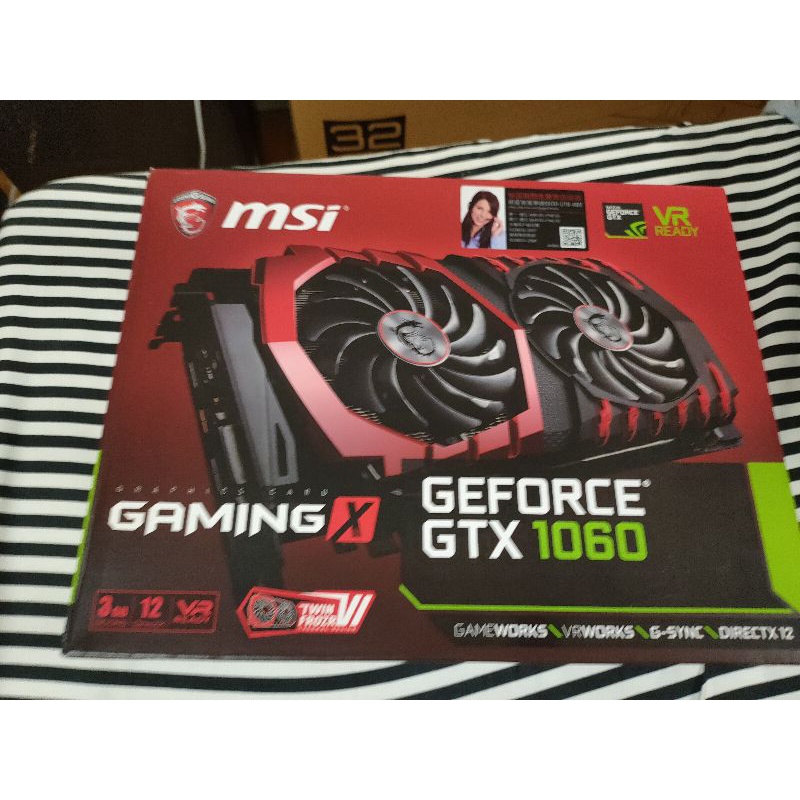 艾倫貓先生專用賣場msi gaming X 1060 3GB