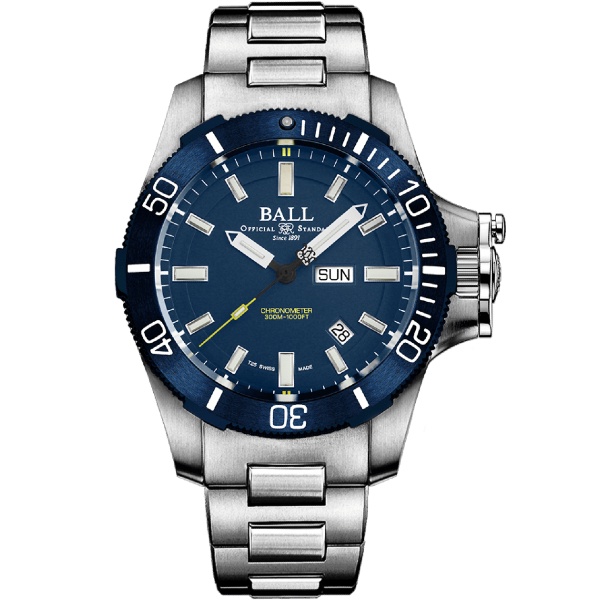 B3_ BALL 波爾錶(DM2276A-S3CJ-BE) Engineer Hydrocarbon碳氫潛艇戰計時機械錶