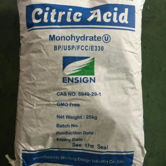 (1kg裝) 食品級檸檬酸-Citric acid(中國製)