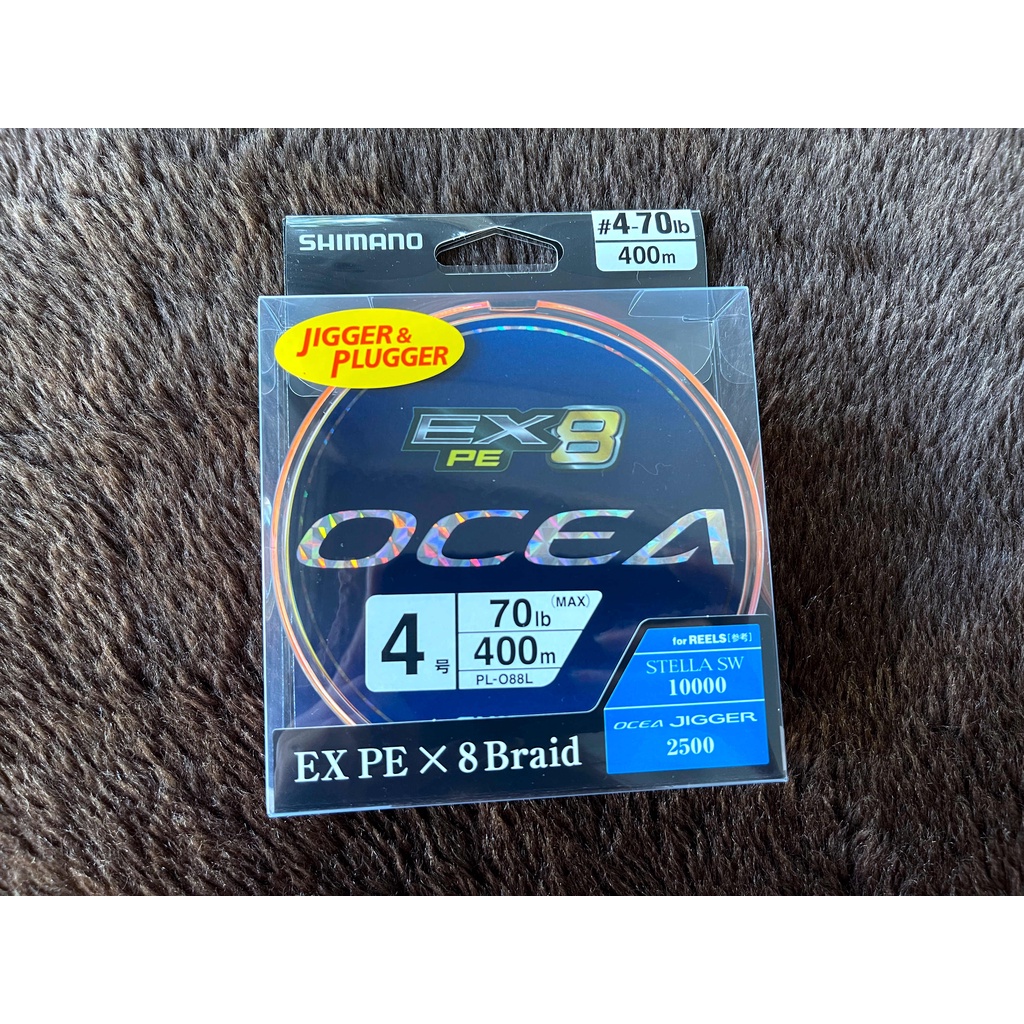 【光輝釣具】SHIMANO OCEA EX 8 PE線 5色線  400m  4號 / 6號