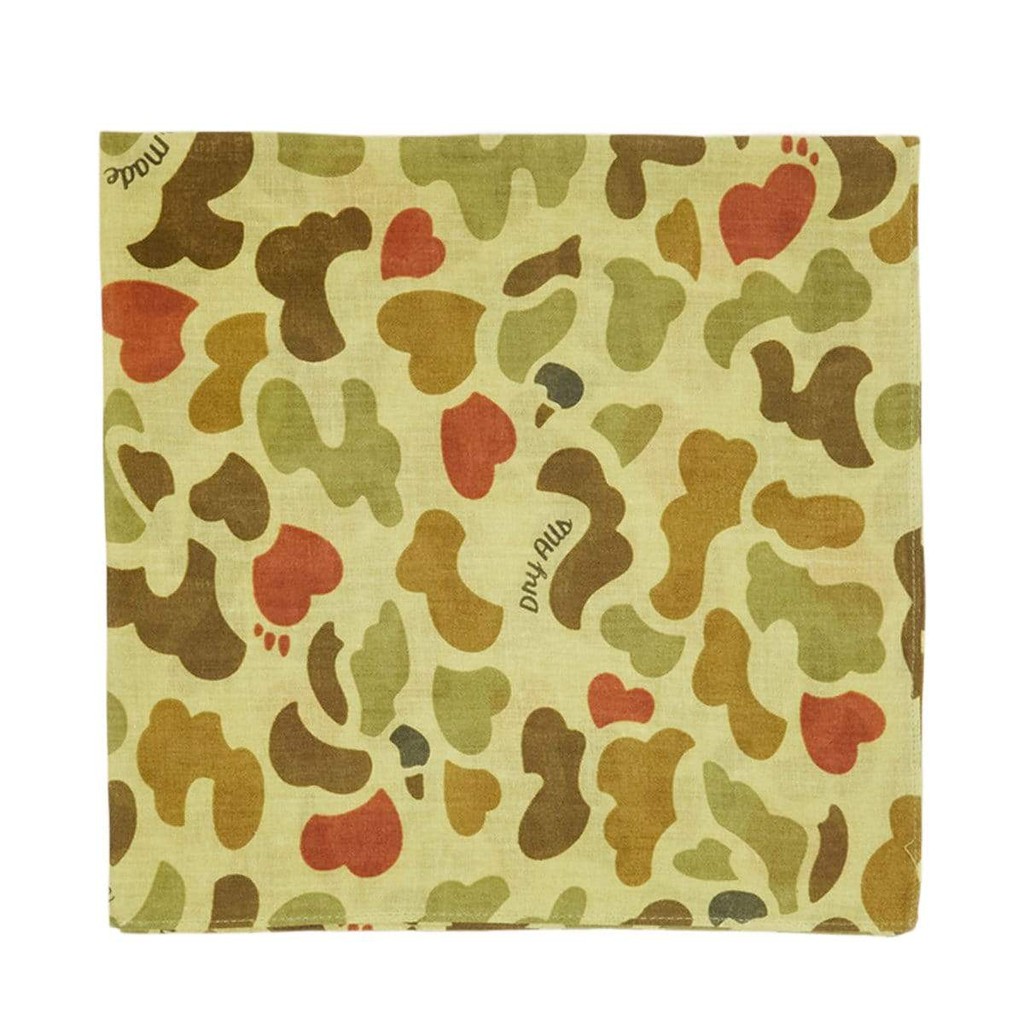 日本human Made Bandana 迷彩領巾現貨 蝦皮購物