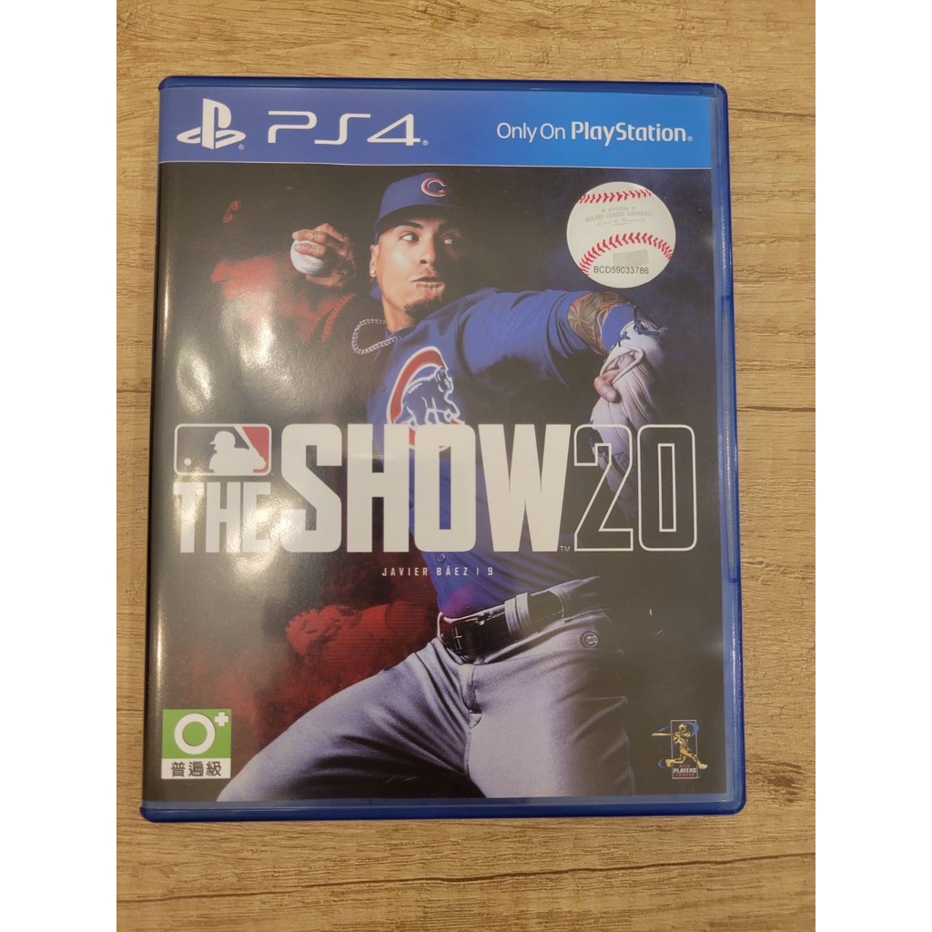MLB The Show 20 PS4 光碟，美國職棒大聯盟  , 近9成9新 PS4 遊戲