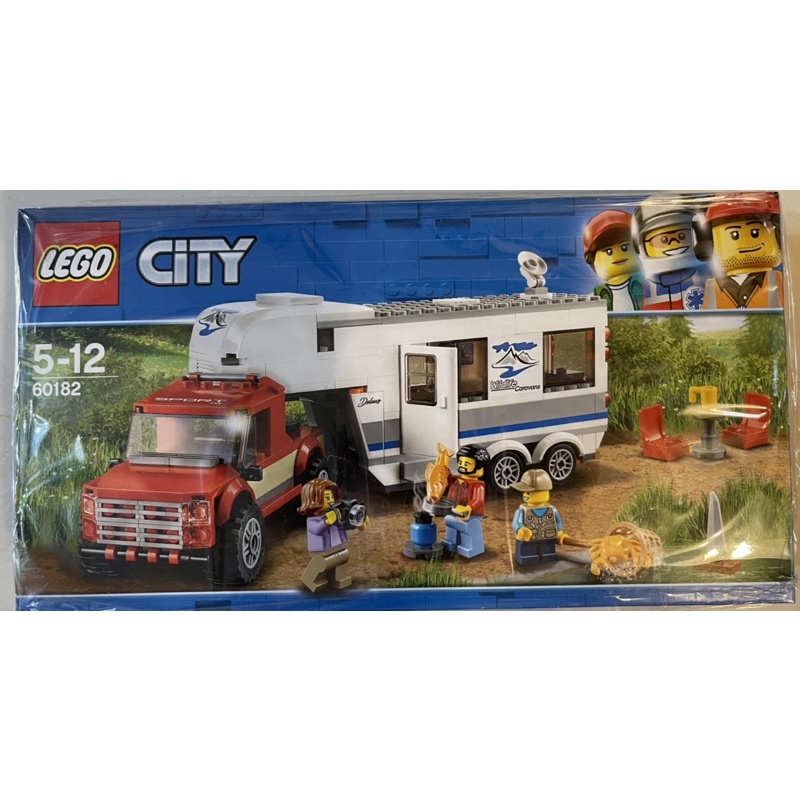 【樂樂高】LEGO 60182皮卡與露營車（現貨、已封膜、未拆封）