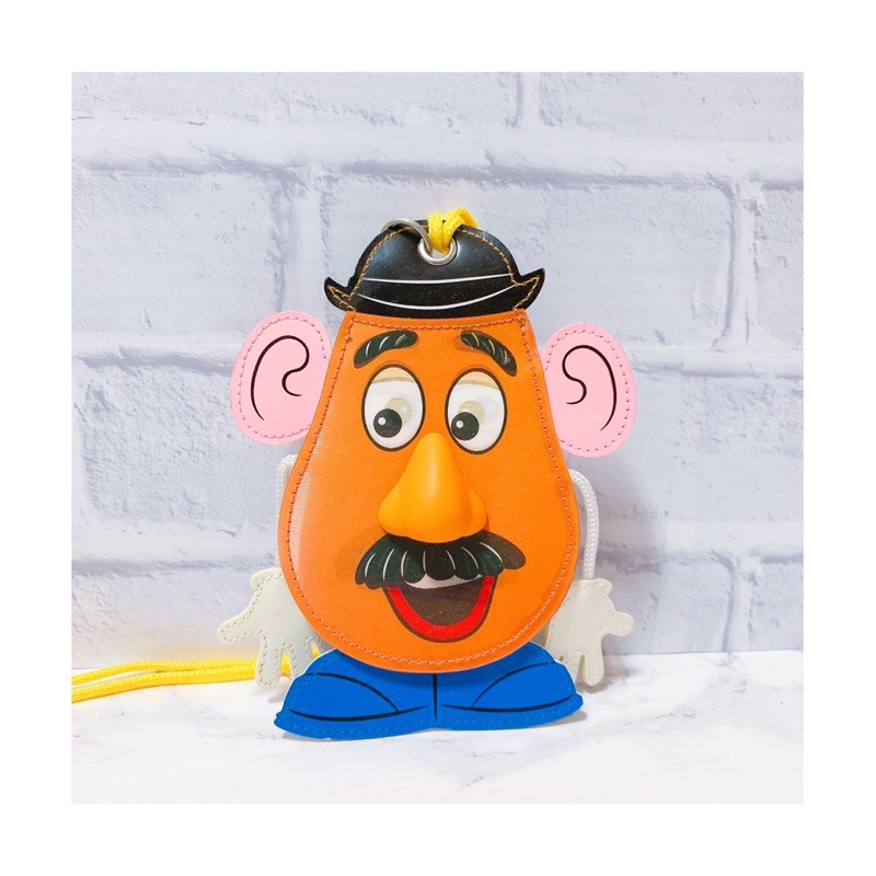 出清 日本東京迪士尼皮克斯玩具總動員蛋頭先生馬鈴薯先生蛋頭先生票卡夾票卡夾 蝦皮購物