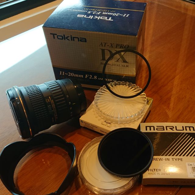 Tokina11-20mm+UV保護鏡+可調式減光偏光鏡