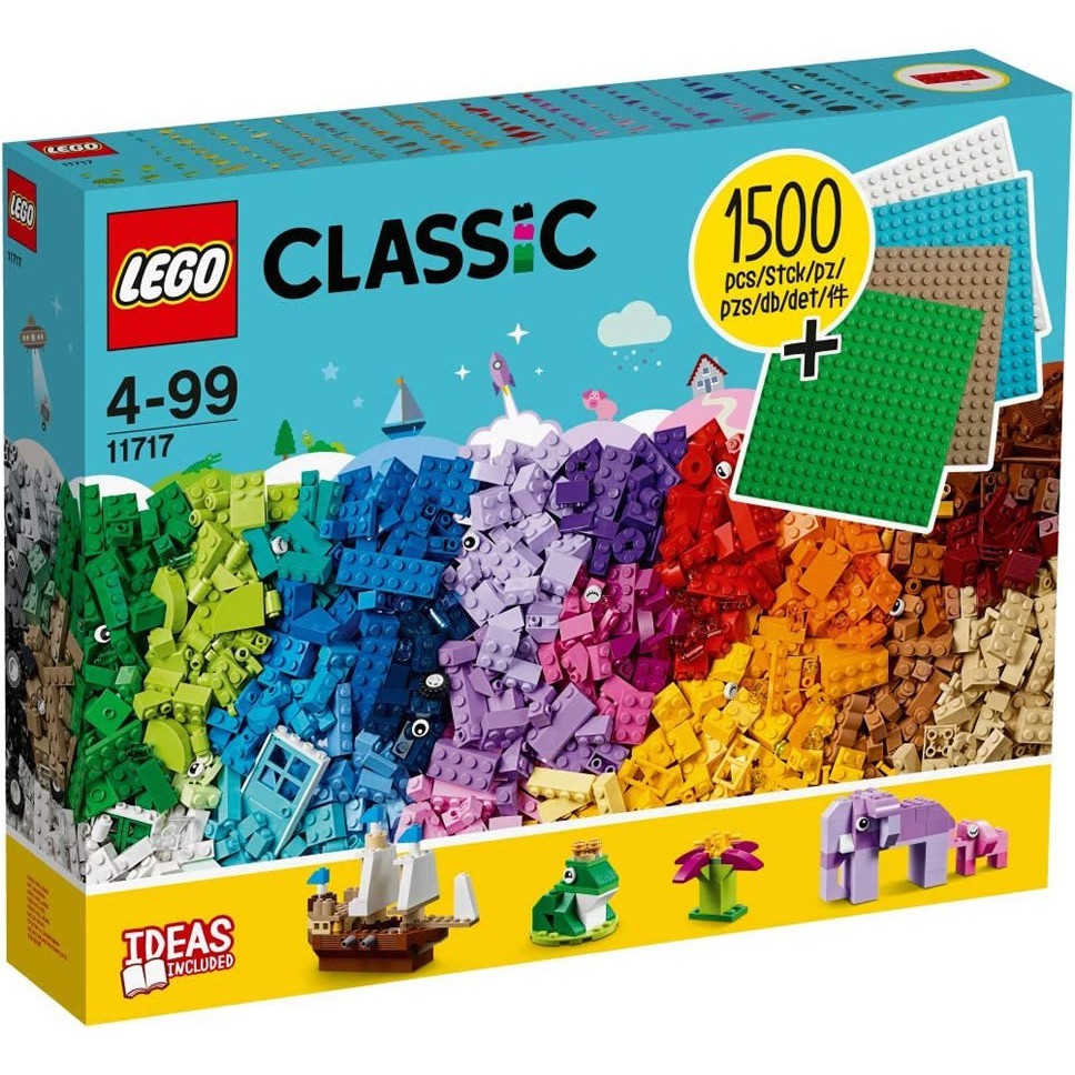 【群樂】建議選郵寄 盒組 LEGO 11717 顆粒與底板 現貨不用等