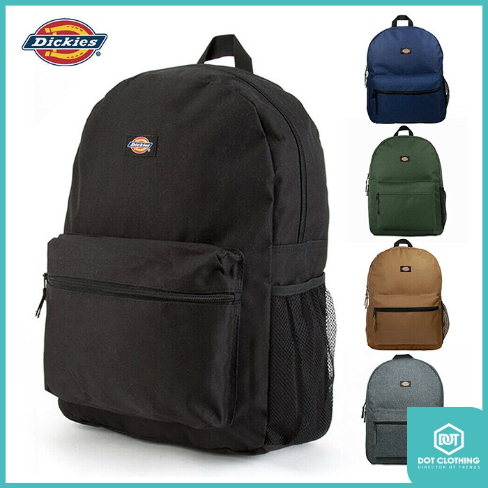 DOT 潮流小物 Dickies Student Backpack 黑 小LOGO 貼布 後背包 水壺 筆電 雙肩包