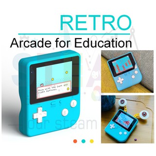 Retro Arcade for Education 教學用復古掌上型遊戲機 Makecode 程式設計遊戲機