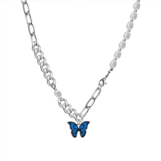 𝐔𝐌𝐄𝐎𝐖 蝴蝶珍珠項鍊🦋Butterfly Necklace