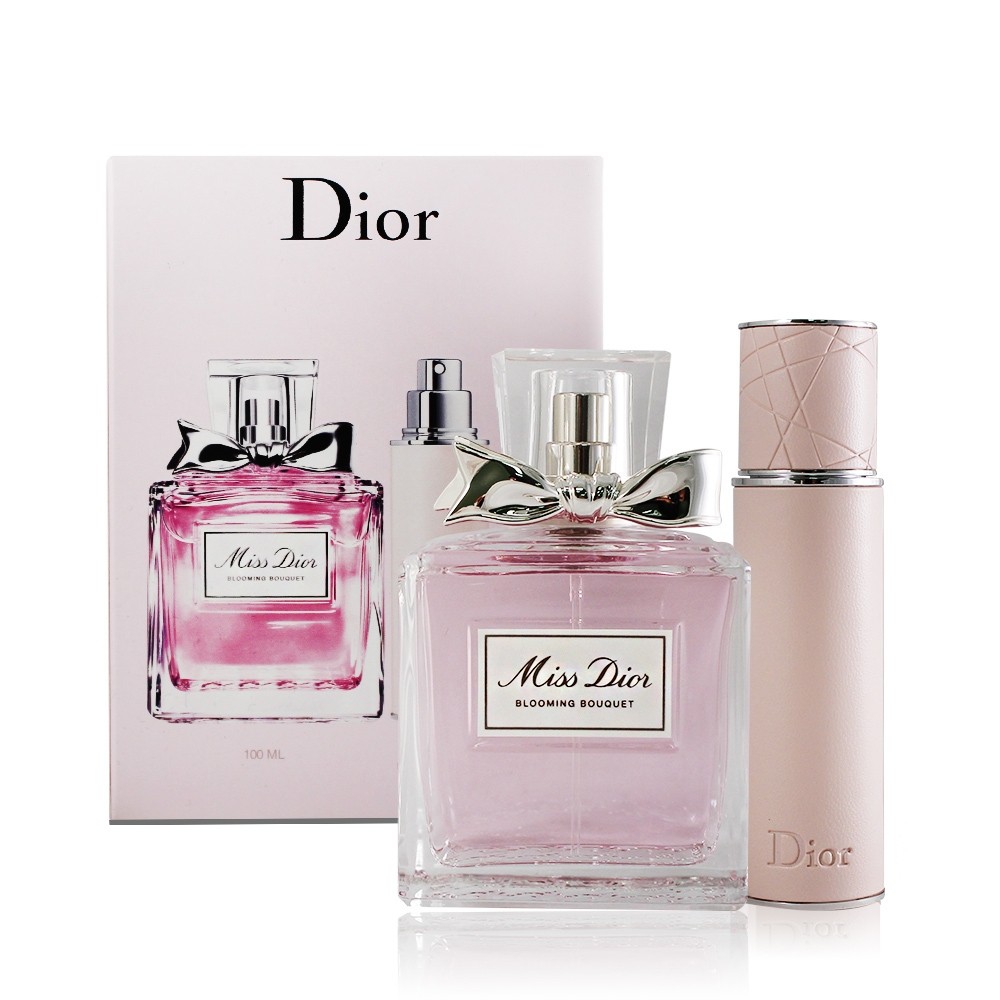 Dior 迪奧miss Dior 花漾女性淡香水禮盒 100ml 10ml 附隨身香水瓶sp嚴選家 蝦皮購物