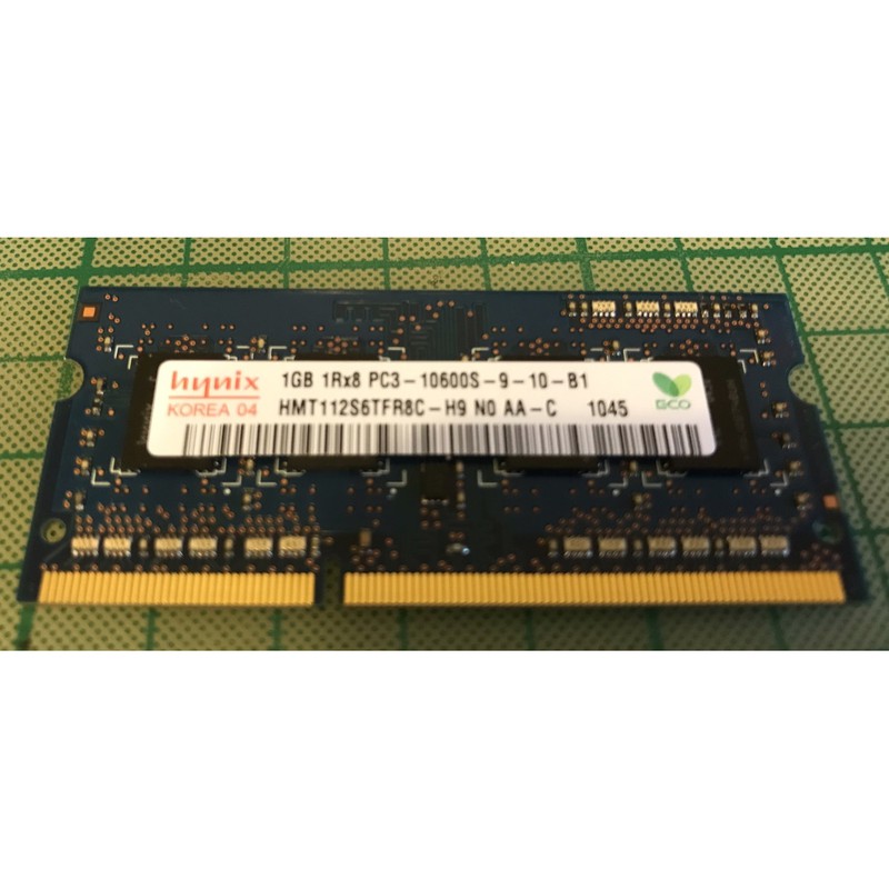 筆電 記憶體 DRAM DDR3 1GB 2GB DDR 512M