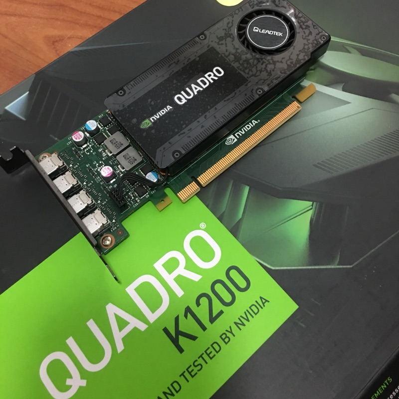 NVIDIA Quadro K1200 4GB 繪圖卡 顯視卡 短卡設計
